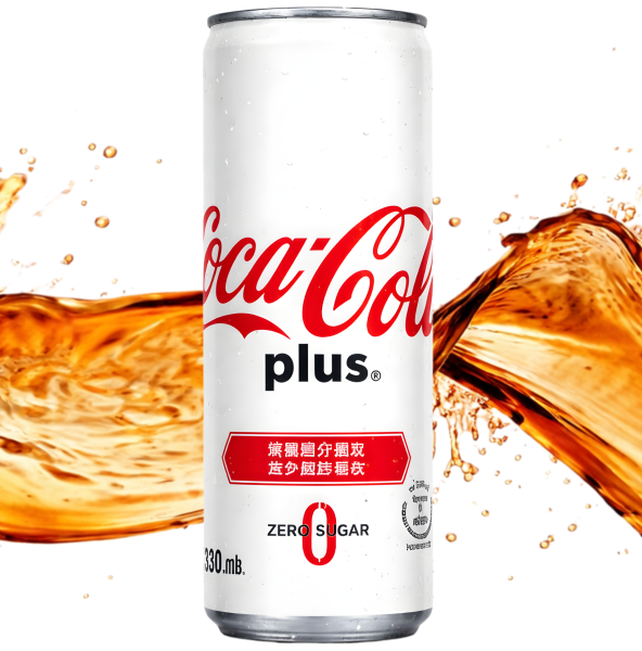 Coca-Cola - Plus Zero Sugar Slim Can CHINA 330ml